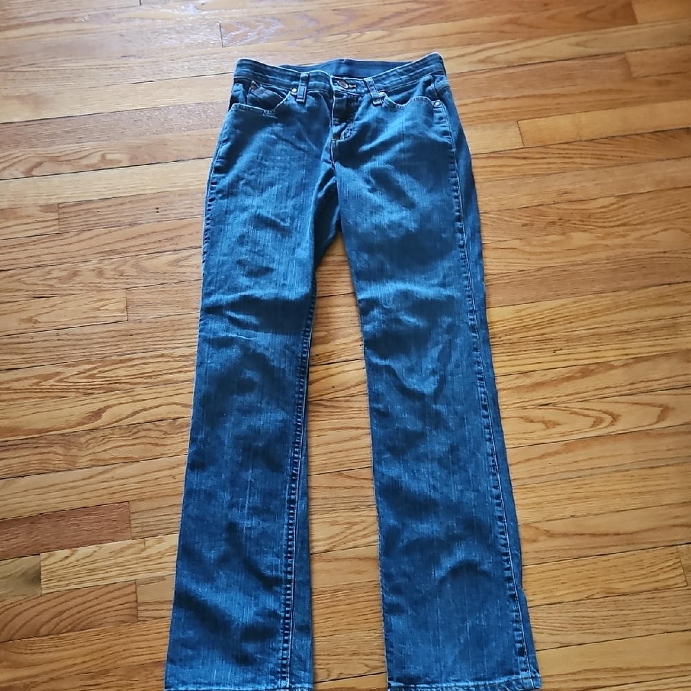 Wrangler Qbaby Size 3/4x 34 Women's Jeans in Blue